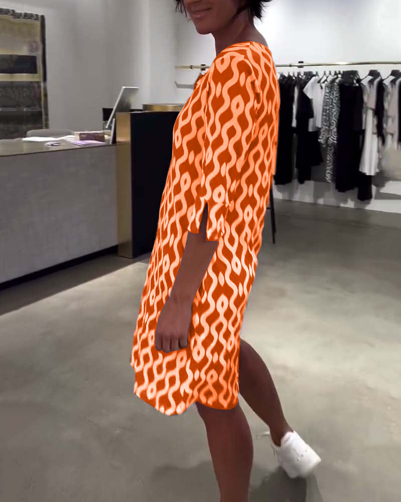 Zeravelle Graphic Stylish Dress