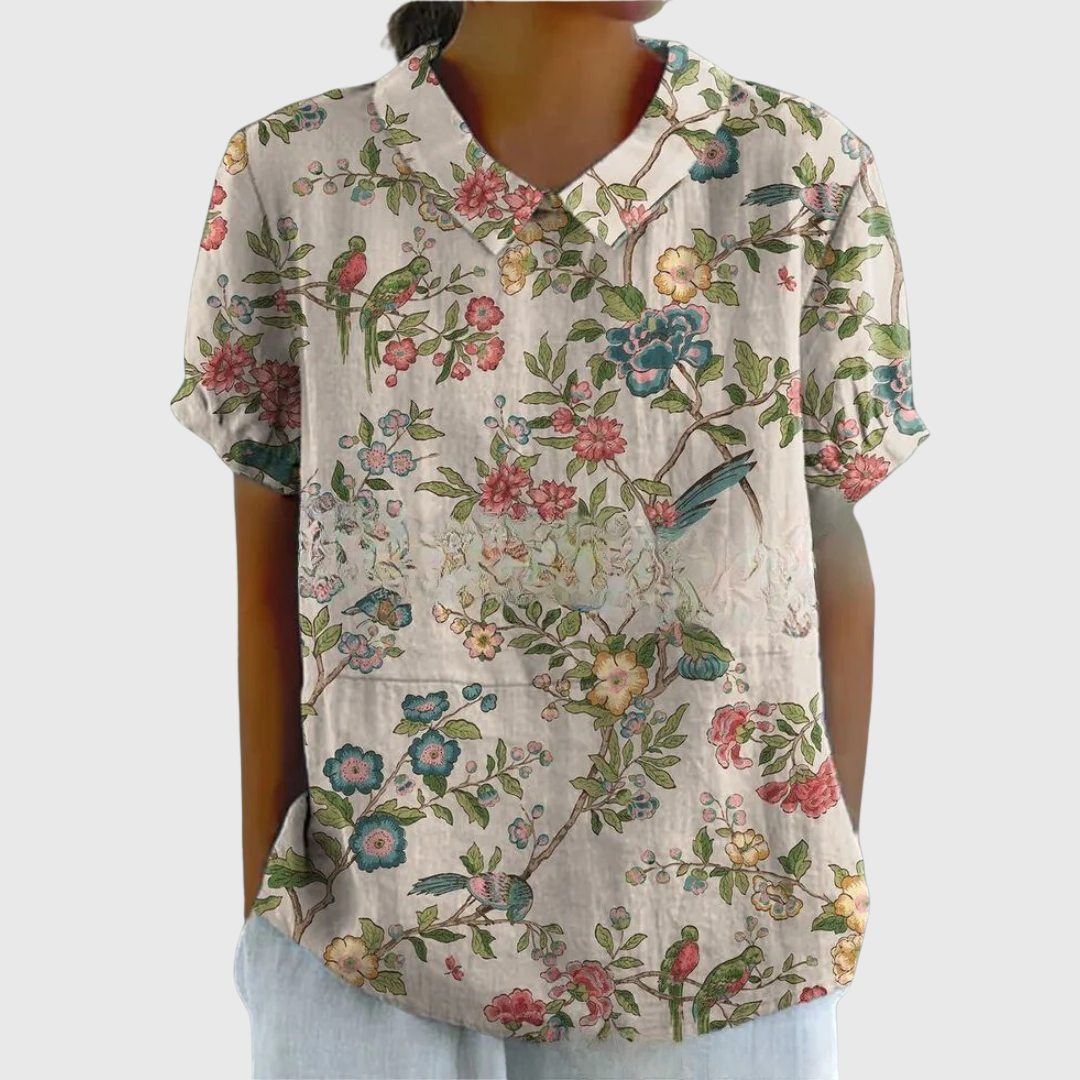 Emma Floral Everyday Blouse