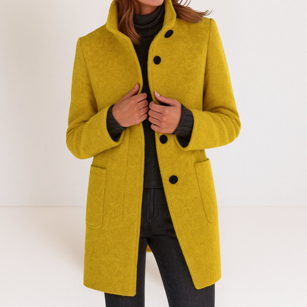 Stella High-Collar Coat