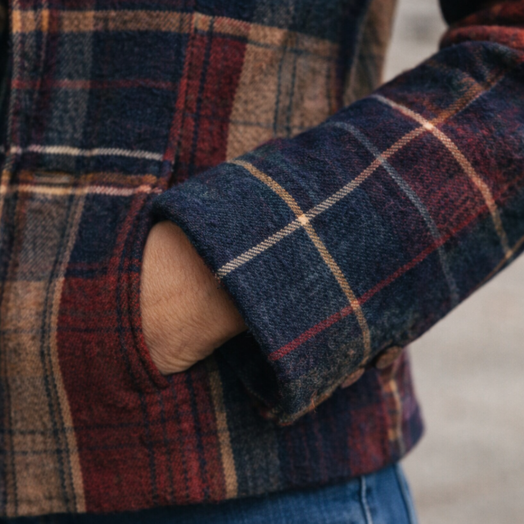 Brianna Plaid Tailored Jacket
