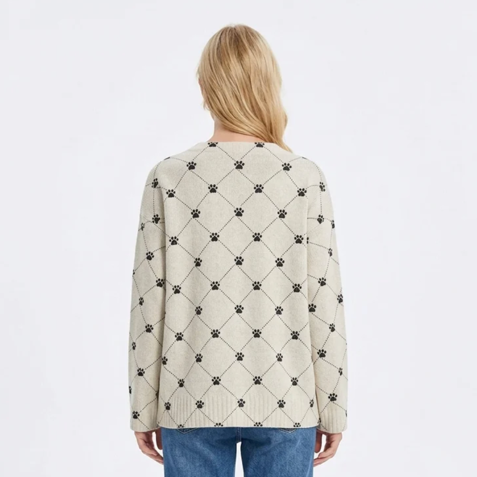 Galerie des Canidés Artistic Cardigan