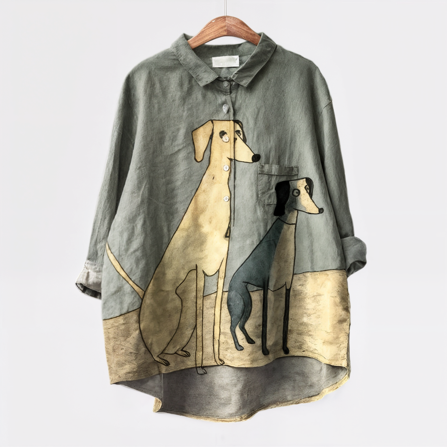 Suzy Colorful Art Blouse