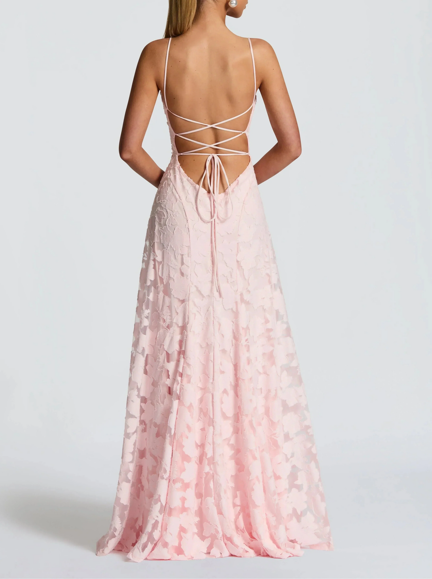 Rhoda Elegant Lace Evening Dress
