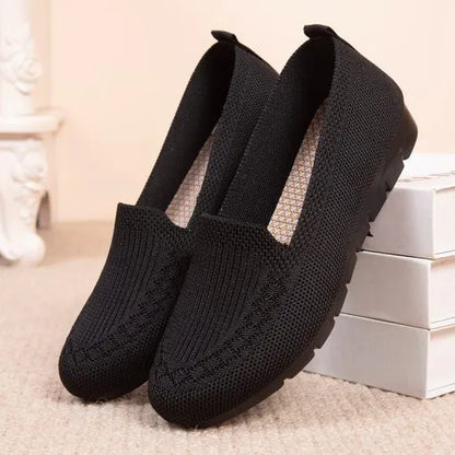 Lenora Cushioned Knit Loafers