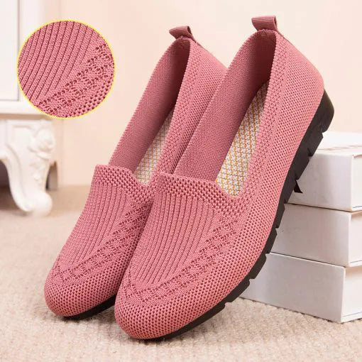 Lenora Cushioned Knit Loafers