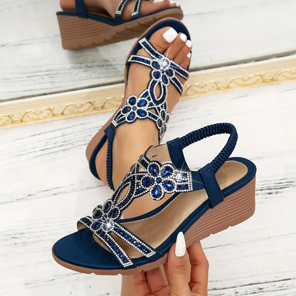 Celestia Elegant Orthopedic Wedge Sandals