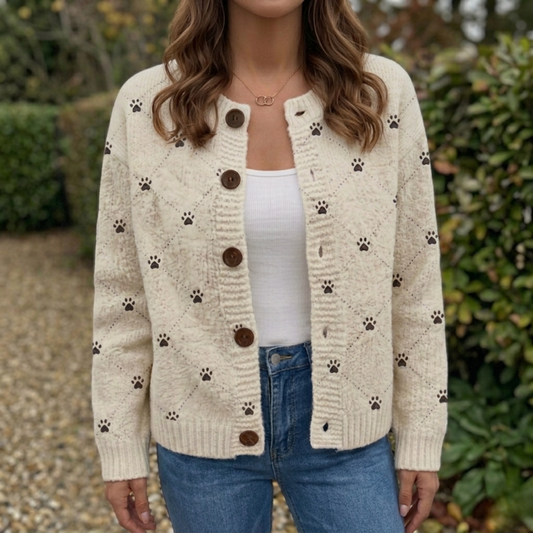 Galerie des Canidés Artistic Cardigan