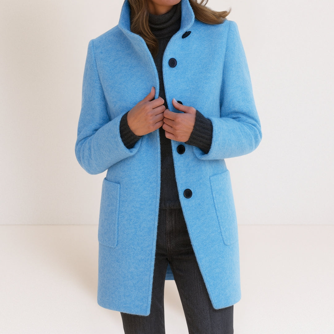Stella High-Collar Coat