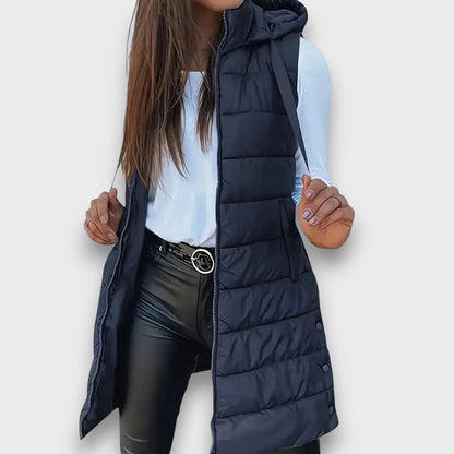 Kaira Hooded Puffer Vest