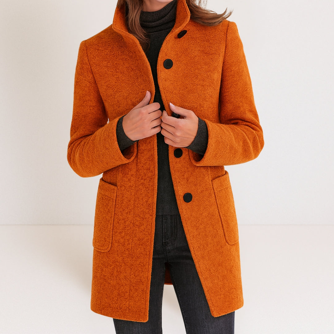 Stella High-Collar Coat