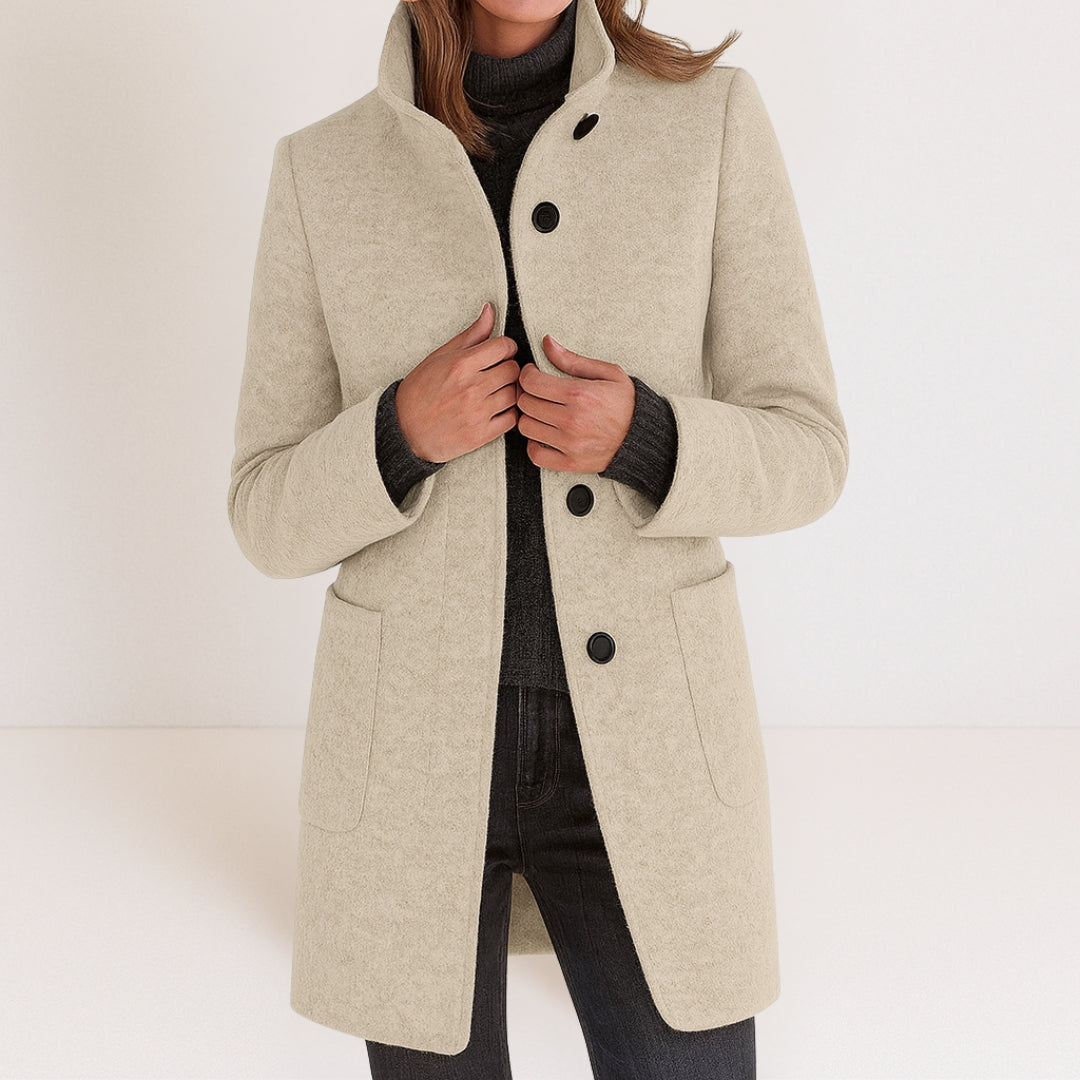 Stella High-Collar Coat