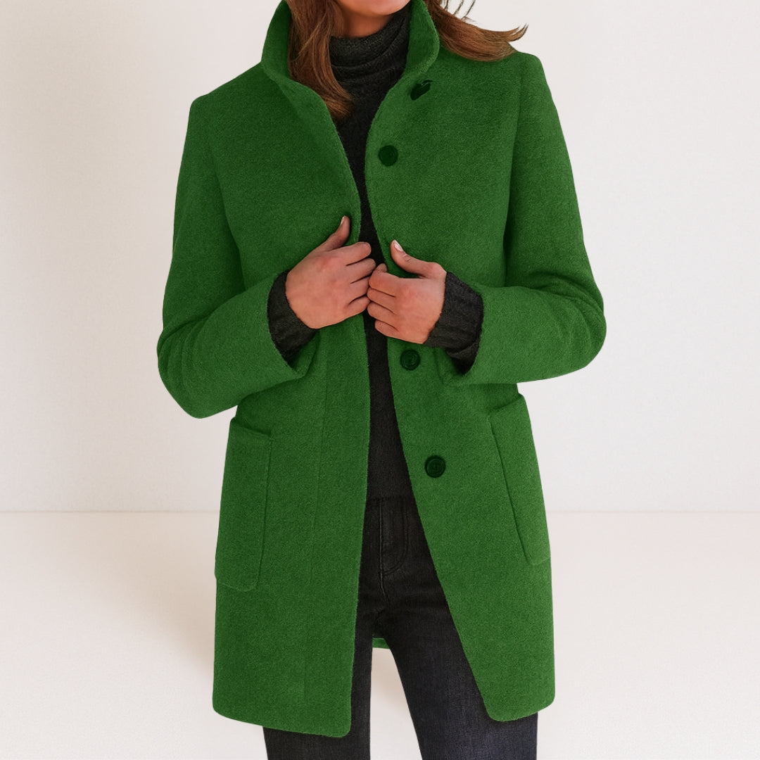 Stella High-Collar Coat