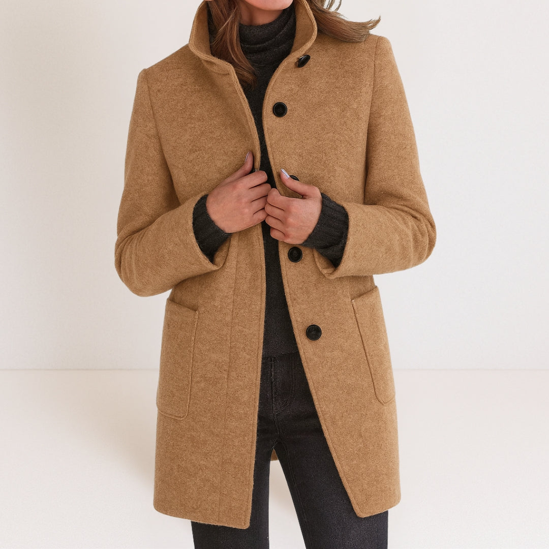 Stella High-Collar Coat