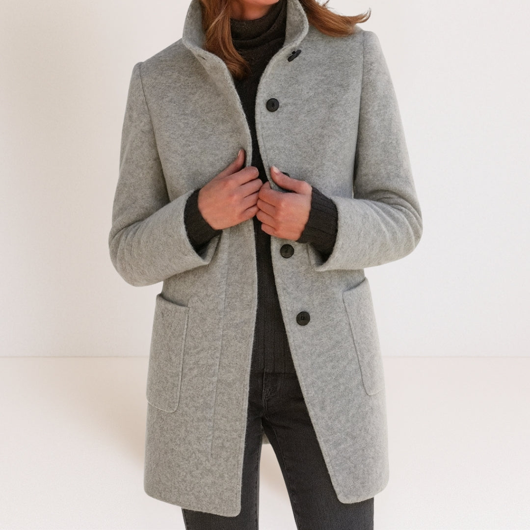 Stella High-Collar Coat