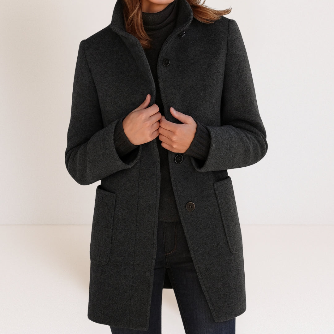 Stella High-Collar Coat