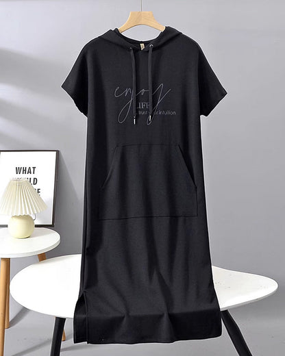 Calivra Cozy Hoodie Dress