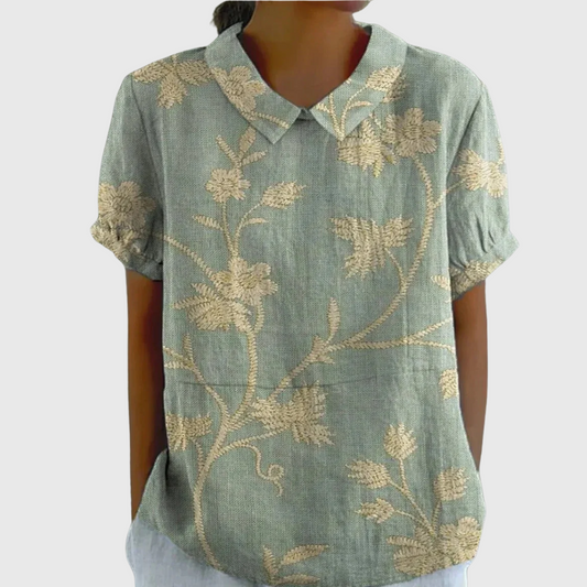 Emma Floral Everyday Blouse