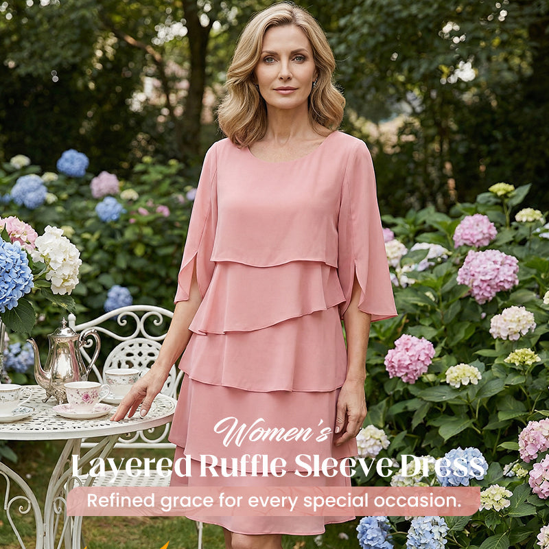 Seraphine Layered Ruffle Dress
