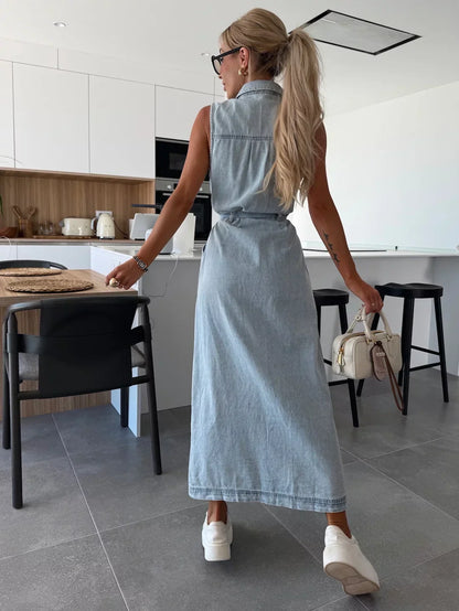 Diane Denim Statement Dress