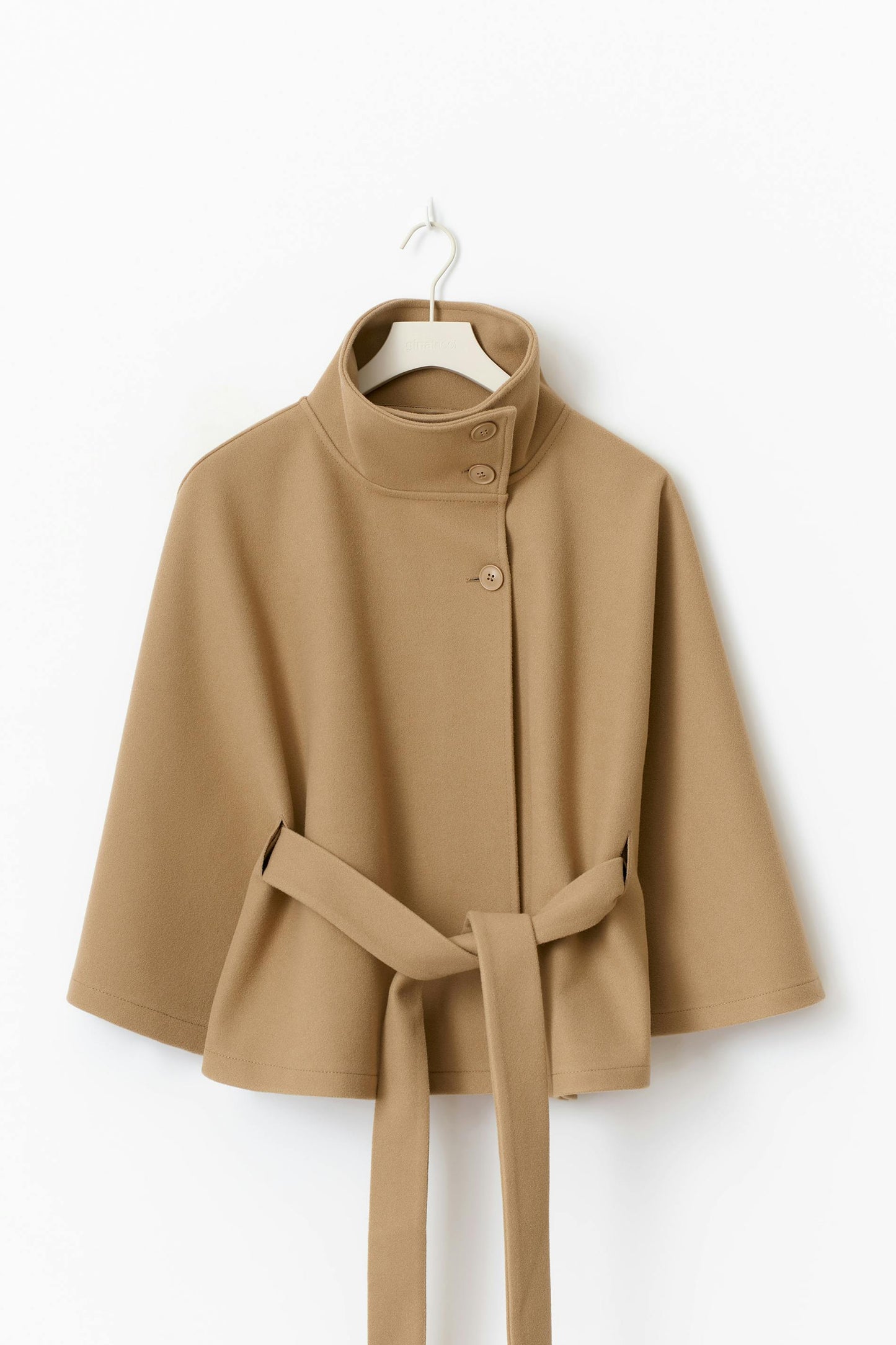 Sofia – Women's Wool Coat with Elegant Collar