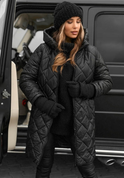 Vera Quilted Hooded Winter Coat
