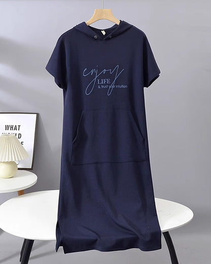 Calivra Cozy Hoodie Dress