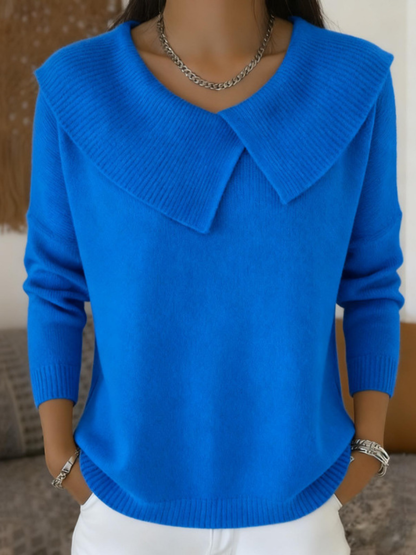 Margaux Elegant Collar Sweater