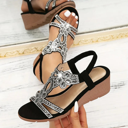 Celestia Elegant Orthopedic Wedge Sandals