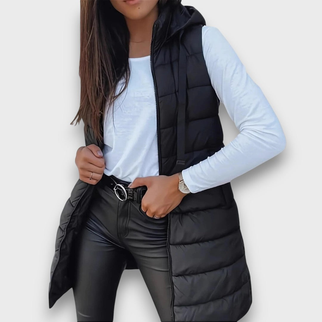 Kaira Hooded Puffer Vest