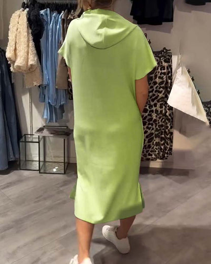 Calivra Cozy Hoodie Dress