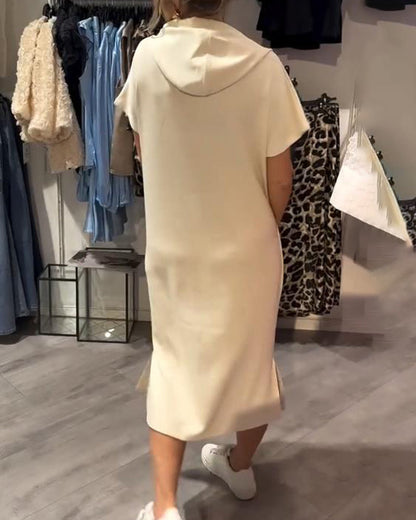 Calivra Cozy Hoodie Dress
