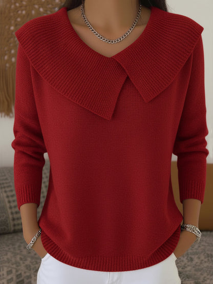 Margaux Elegant Collar Sweater