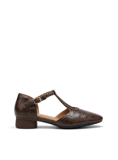 Elena Leather Orthopedic Mary Jane Shoes