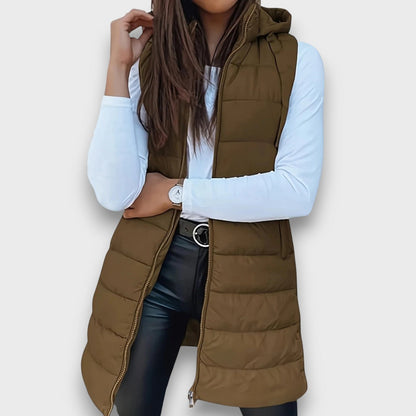 Kaira Hooded Puffer Vest