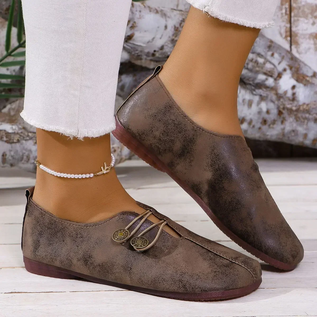Sloane Vintage Suede Loafers