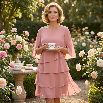 Seraphine Layered Ruffle Dress