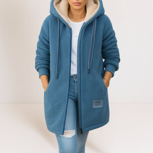 Elowen Sherpa Hooded Coat
