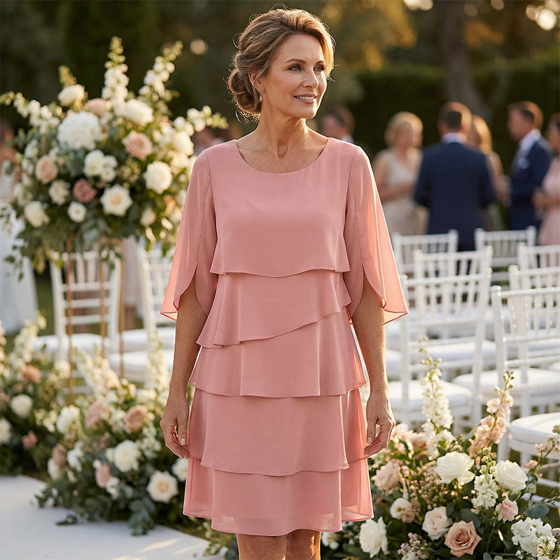 Seraphine Layered Ruffle Dress