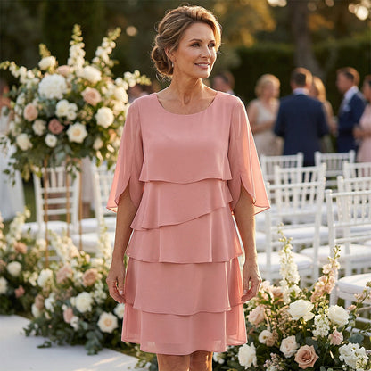 Seraphine Layered Ruffle Dress