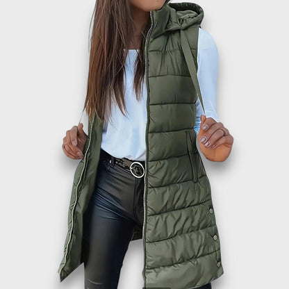 Kaira Hooded Puffer Vest