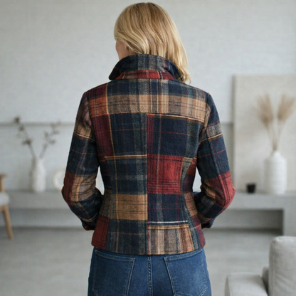 Brianna Plaid Tailored Jacket