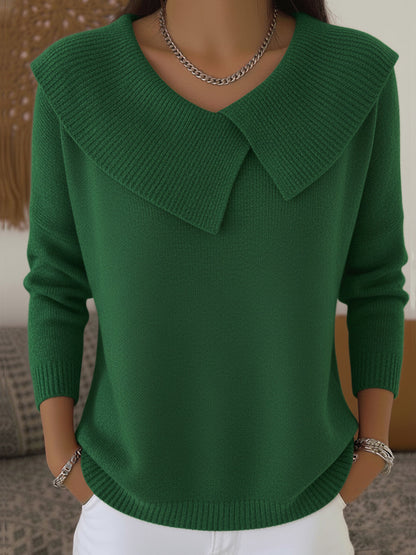Margaux Elegant Collar Sweater