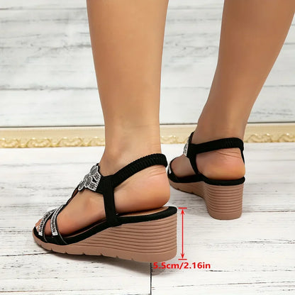 Celestia Elegant Orthopedic Wedge Sandals