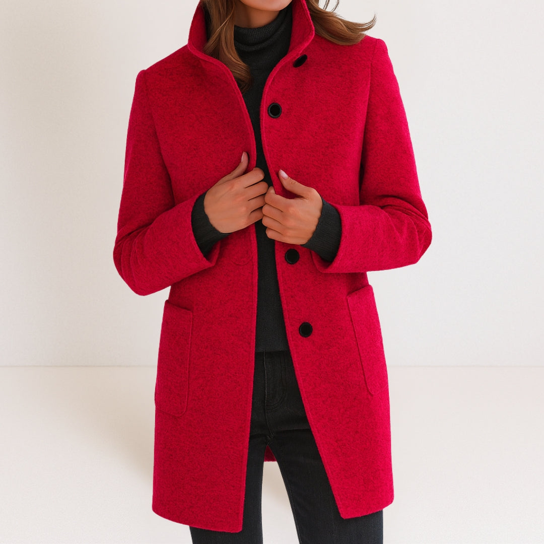 Stella High-Collar Coat