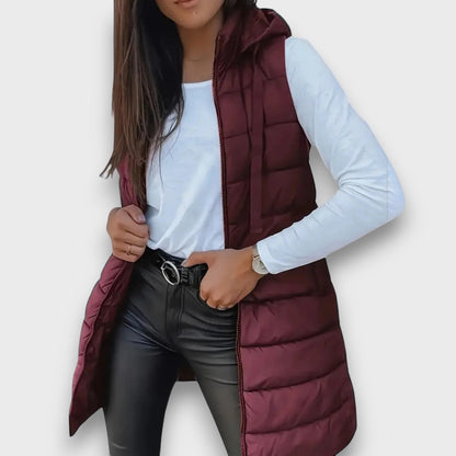 Kaira Hooded Puffer Vest