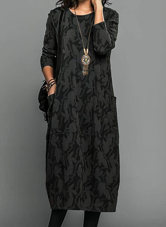 Monroe Botanical Midi Dress