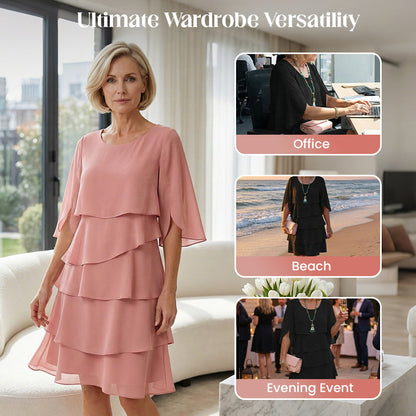 Seraphine Layered Ruffle Dress