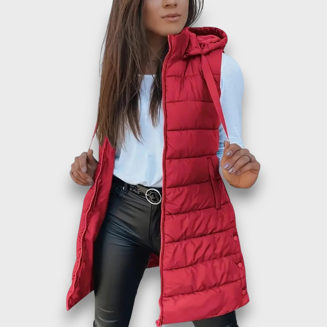 Kaira Hooded Puffer Vest