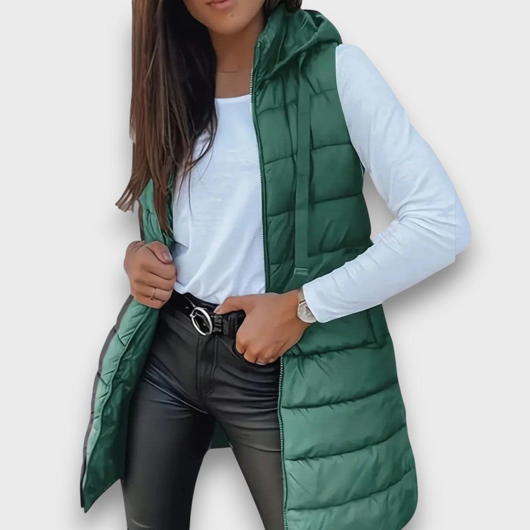 Kaira Hooded Puffer Vest