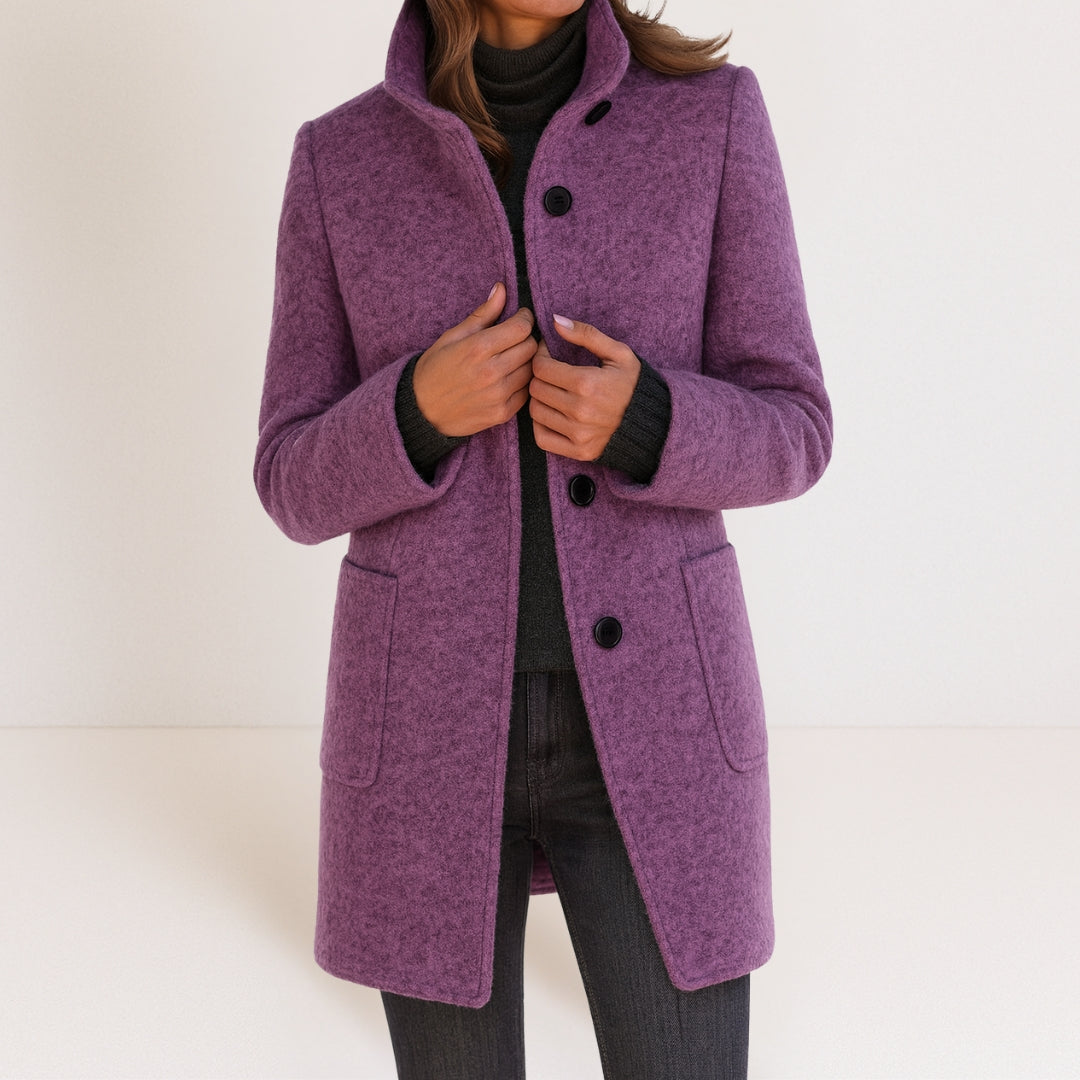Stella High-Collar Coat